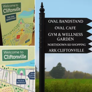 New Wayfinding at The Oval